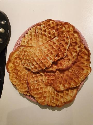 Bild von Goldbraune Waffelträume mit Zitronen-Kick!
