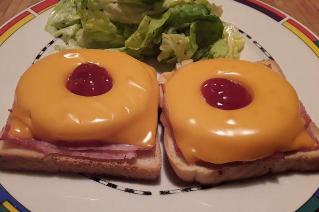 Bild von Toast Hawaii